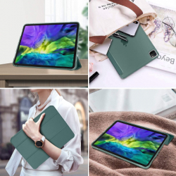 Чохол до планшета BeCover Tri Fold Hard BeCover Apple iPad Pro 11 2020/2021/2022 Dark Green (709667) - Картинка 6