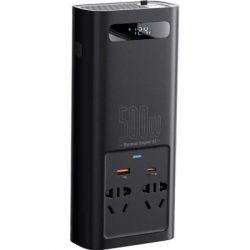 ������������� �������� 12V/220V 500W Super Si Power Inverter CN/EU Black Baseus (CGNB000101) - �������� 3