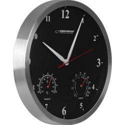   Esperanza Wall Clock Washington 30  Black (EHC008K) -  2