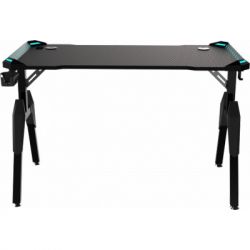 Компьютерный стол GT Racer T-1444 (140x60x73) Black - Картинка 3