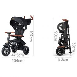 Детский велосипед QPlay Rito Deluxe Складаний Триколісний Green (S380-17RitoDeluxeGreen) - Картинка 3