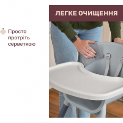 Стілець для годування Chicco Polly Zest, білий (87170.77) - Картинка 5