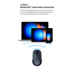 Мышка Xiaomi Dual-mode Wireless Mouse 2 Black (BHR8850GL) (1122318) - Картинка 6