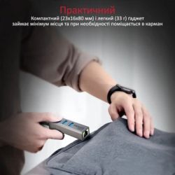 ������������ Promate USB Hub 4 ports gigahub-c.grey (gigahub-c.grey) - �������� 4