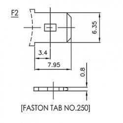 Батарея для ИБП Батарея к ИБП CSB 12В 12 Ач (GPL12120 F2) - Картинка 5