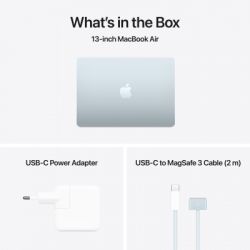 Ноутбук Apple MacBook Air 13 M4 A3241 Sky Blue (MC7A4UA/A) - Картинка 10