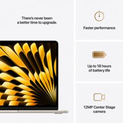 Ноутбук Apple MacBook Air 13 M4 A3241 Starlight (MW1J3UA/A) - Картинка 8