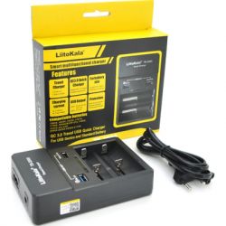 �������� ���������� ��� ������������� Liitokala 2 Slots, USB1/QC/3.0, USB2/2.4A, NiMHC(R14)/SC/AA/AAA/17670, Li-ion10440...26650 (Lii-TR2000) - �������� 3