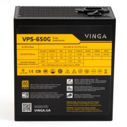 Блок живлення Vinga 650W (VPS-650G) - Картинка 7