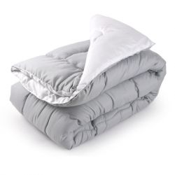 Одеяло Руно зимнее силиконовое 140 х 205 (321.52_Grey White) - Картинка 2