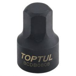 �������� ������� Toptul 1/4" HEX 7�� (�������) (BCDB0807)