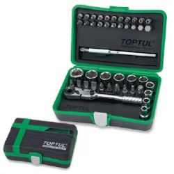 ���� ����������� Toptul � ������� �� ��������� 1/4" 41��. (12-��.) (GADW4502)