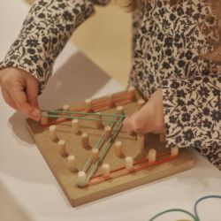 Навчальний набір Ігротеко Математичний планшет 5 х 5(поле 15х15см) (900415) - Картинка 3