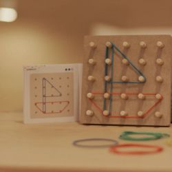 Навчальний набір Ігротеко Математичний планшет 5 х 5(поле 15х15см) (900415) - Картинка 6