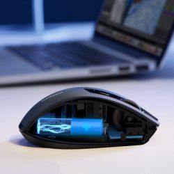 Мышка Ugreen MU006 Ergonomic Wireless Gray/Black (15063) - Картинка 10