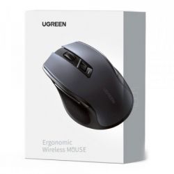 Мышка Ugreen MU006 Ergonomic Wireless Gray/Black (15063) - Картинка 6
