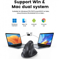 ����� UGREEN MU008 Vertical Wireless Black (25444) - �������� 6