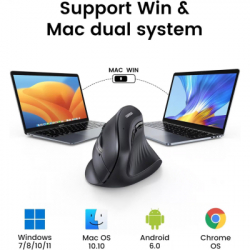 ����� UGREEN MU008 Vertical Wireless Black (25444) - �������� 8