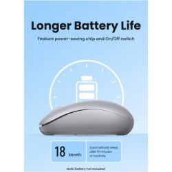 Мышка Ugreen MU105 Wireless Gray (90669) - Картинка 12