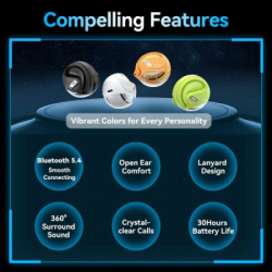 Навушники VENTION OpenBeat O12 Orange (NBUO0) - Картинка 2