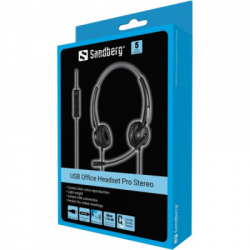 ��������� Sandberg Office Headset Pro Stereo USB Black (126-13) - �������� 3