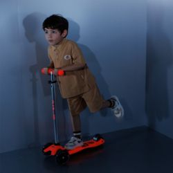 Самокат Micro Maxi Deluxe Glow LED Червона аура (MMD368) - Картинка 10