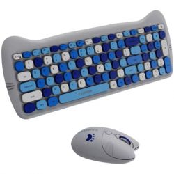 �������� Canyon HSET-W6 Kitty Edition Wireless UA Blue (CNS-HSETW6BL) - �������� 4