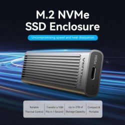 ������ �������� Vention SSD M.2 (NVME) M-key USB Type-C 3.2 10Gbps Heat Sink Aluminum (KPKH0) - �������� 2