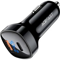 Зарядное устройство Acefast 2xUSB 66W (USB-C + USB-A) B4 with digital display (6974316280392) - Картинка 2