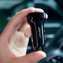 Зарядное устройство Acefast 2xUSB 66W (USB-C + USB-A) B4 with digital display (6974316280392) - Картинка 4