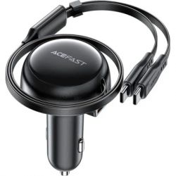   Acefast 3xUSB 53W (2xUSB-C+USB-A) + cable USB-C 2in1 B13 (6974316282921) -  2