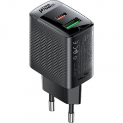 �������� ������� Acefast 2xUSB 30W (USB-C+USB-A) Gan A98 Black (6974316283263) - �������� 4