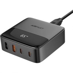 �������� ������� Acefast 4xUSB 65W (2xUSB-C + 2xUSB-A) Gan Z6 Fast Charger (6974316283324)