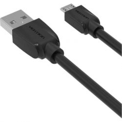 Дата кабель USB 2.0 AM to Micro 5P 3.0m Vention (VAS-A40-B300) - Картинка 3