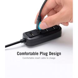 Дата кабель USB 2.0 AM to Micro 5P 0.5m Black Vention (VAS-A08-B050) - Картинка 9