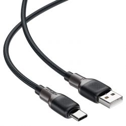 Дата кабель USB 2.0 AM to USB-C 1.2m 3.0A silicone braid Acefast (6974316283126) - Картинка 2
