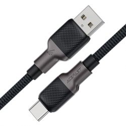 Дата кабель USB 2.0 AM to USB-C 1.2m 3.0A silicone braid Acefast (6974316283126) - Картинка 4