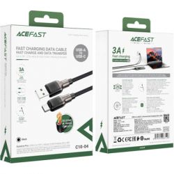 Дата кабель USB 2.0 AM to USB-C 1.2m 3.0A silicone braid Acefast (6974316283126) - Картинка 5