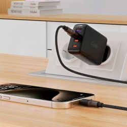 Дата кабель USB 2.0 AM to USB-C 1.2m 3.0A silicone braid Acefast (6974316283126) - Картинка 6