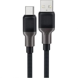 ���� ������ USB 2.0 AM to USB-C 1.2m 3.0A silicone braid Acefast (6974316283126)