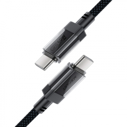 ���� ������ USB-C to USB-C 1.2m 60W stainless steel C12-03 Black Acefast (6974316283317) - �������� 4