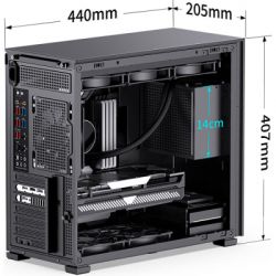 Корпус JONSBO D41 STD Black - Картинка 12