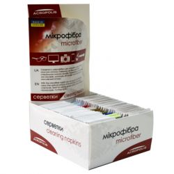 Салфетки Acropolis A-90/07 microfiber 19*17см random color, поштучно (A90-07) - Картинка 6
