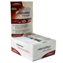 Салфетки Acropolis A-90/12 microfiber 29*22см gray, поштучно (A90-12GY) - Картинка 3