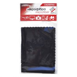 Салфетки Acropolis A-90/12 microfiber 29*22см black, поштучно (A90-12BK) - Картинка 2