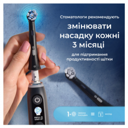 ������� ��� ������ ����� Oral-B iO Ultimate Clean Black 4ct (8700216199483) - �������� 4