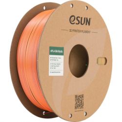 Пластик для 3D-принтера eSUN ePLA-Silk Mystic 1.75мм 1kg blue-orange-green (ePLA-SilkMystic-P175BOG1) - Картинка 1