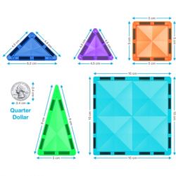 Конструктор Picasso магнітний Tiles Mini Diamond Series Set 60 деталей (817338022303) - Картинка 3