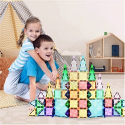 Конструктор Picasso магнітний Tiles Mini Diamond Series Set 60 деталей (817338022303) - Картинка 4