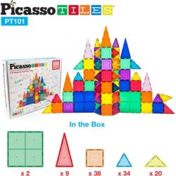 ����������� Picasso ��������� Tiles Magnetic Building Blocks 101 ������ (817338022402) - �������� 6